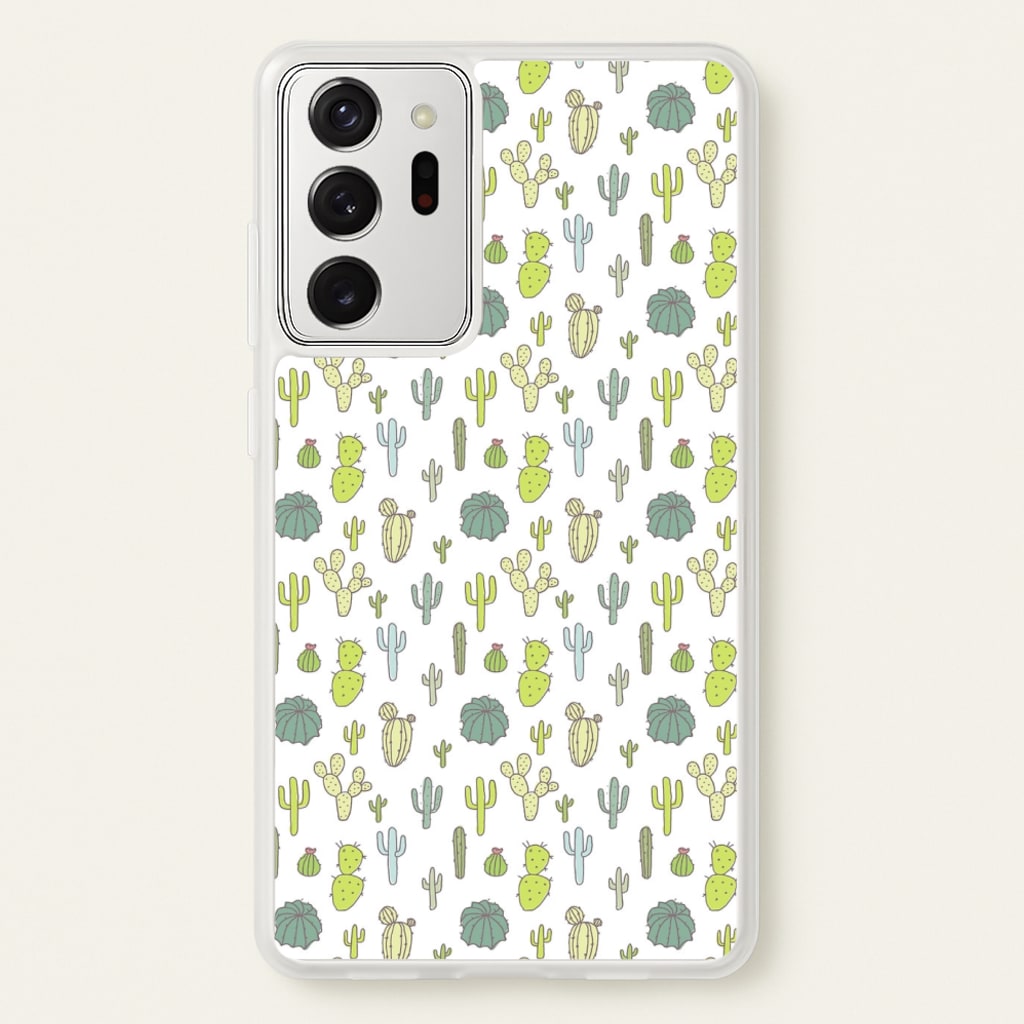Cactus Pattern - Phone Case for Galaxy Note 20 Ultra