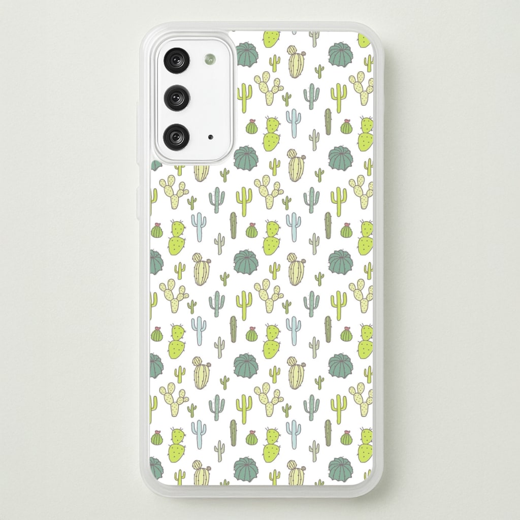 Cactus Pattern - Phone Case for Galaxy Note 20