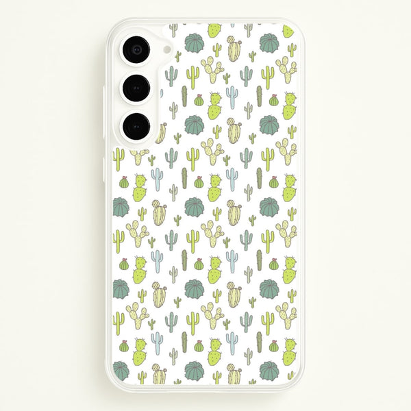 Cactus Pattern - Phone Case for Galaxy S23 Plus