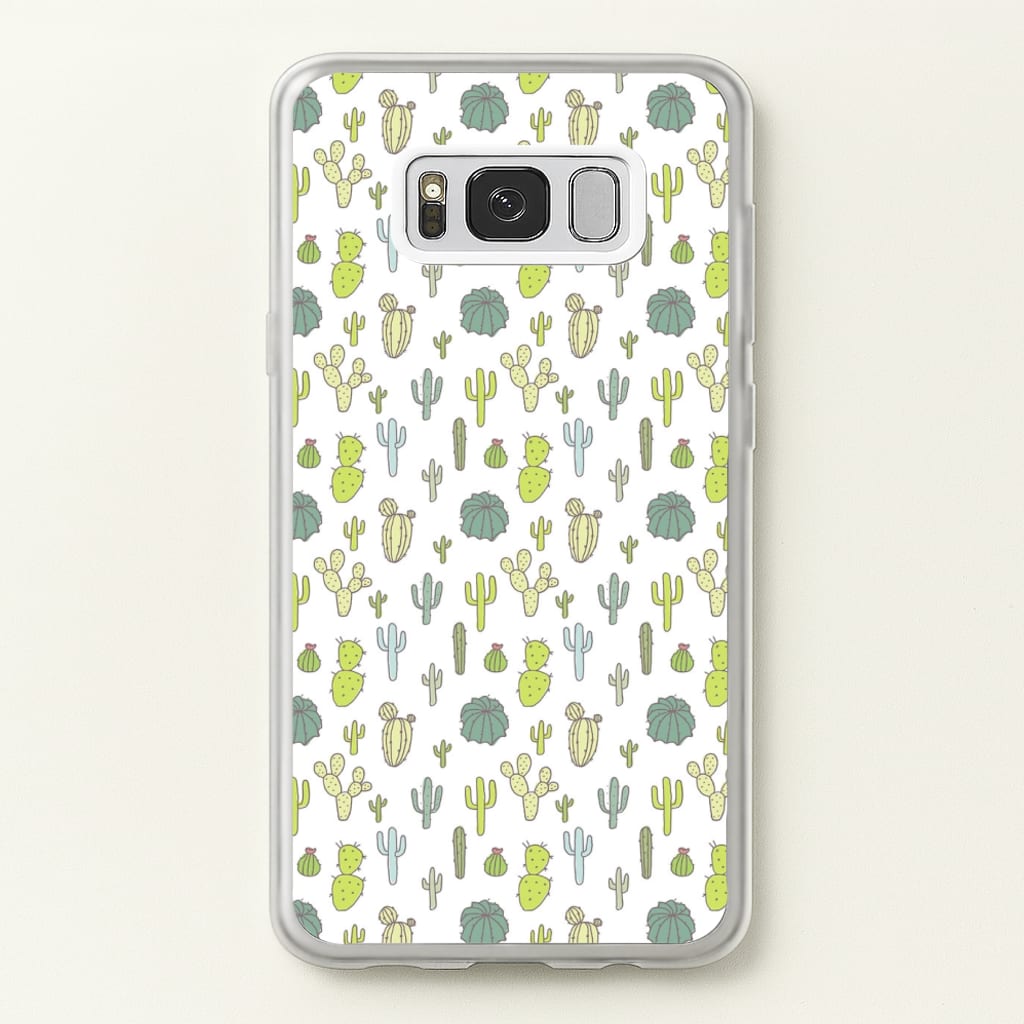 Cactus Pattern - Phone Case for Galaxy S8