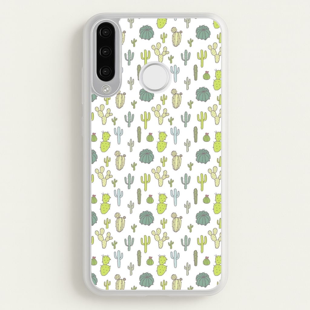 Cactus Pattern - Phone Case for Huawei P30 Lite