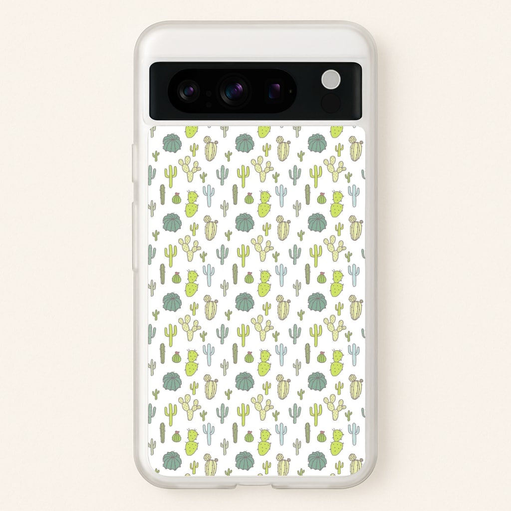 Cactus Pattern - Phone Case for Google Pixel 8 Pro