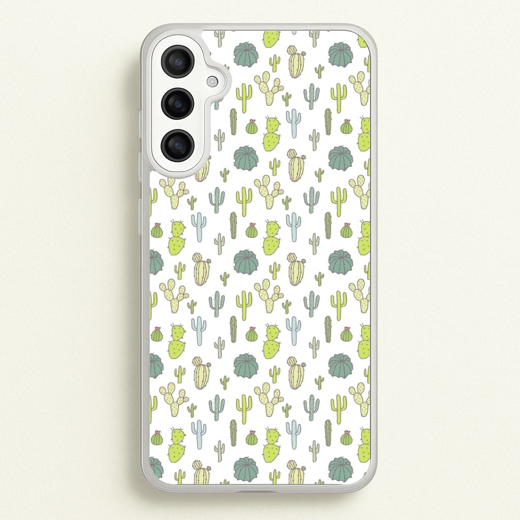 Cactus Pattern - Phone Case for Galaxy A34