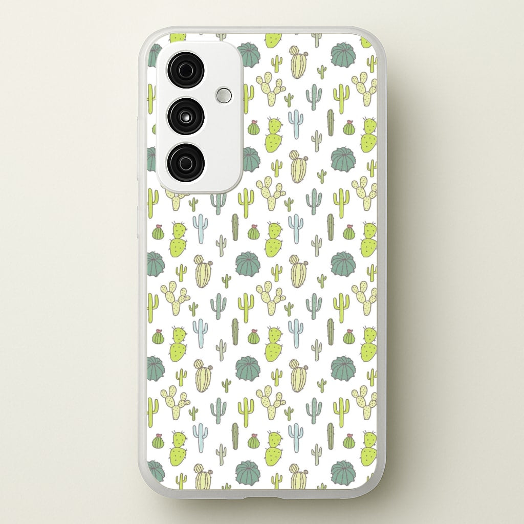 Cactus Pattern - Phone Case for Galaxy A15