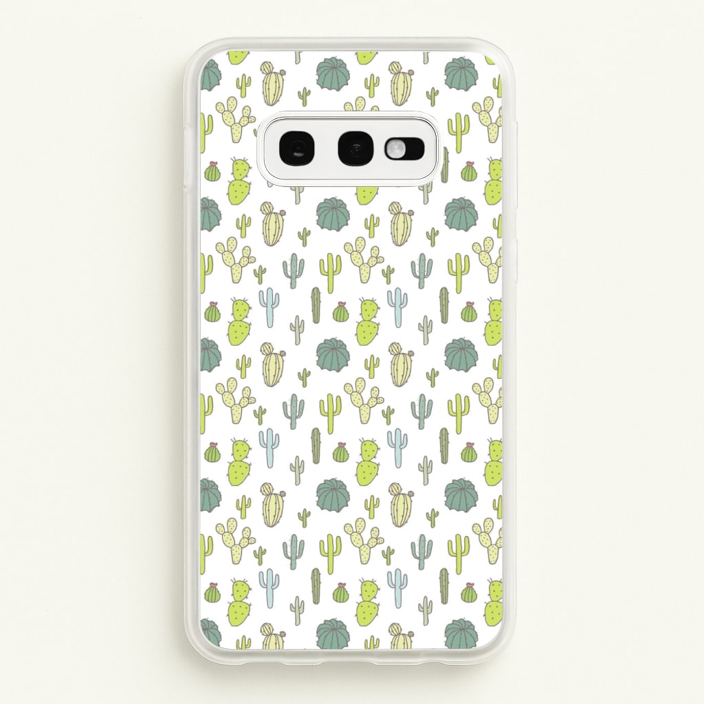 Cactus Pattern - Phone Case for Galaxy S10e