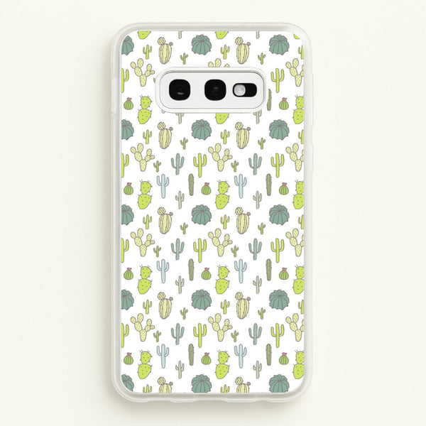 Cactus Pattern - Phone Case for Galaxy S10e