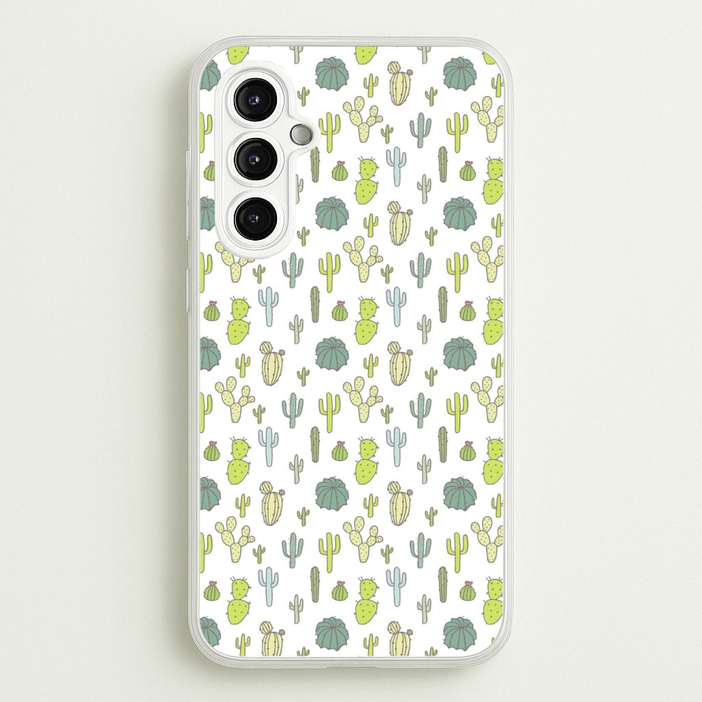 Cactus Pattern - Phone Case for Galaxy A14