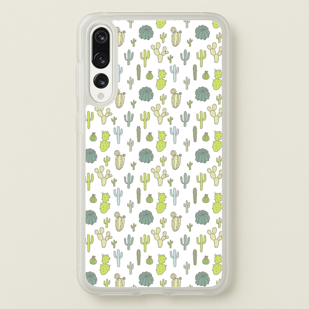 Cactus Pattern - Phone Case for Huawei P20 Pro