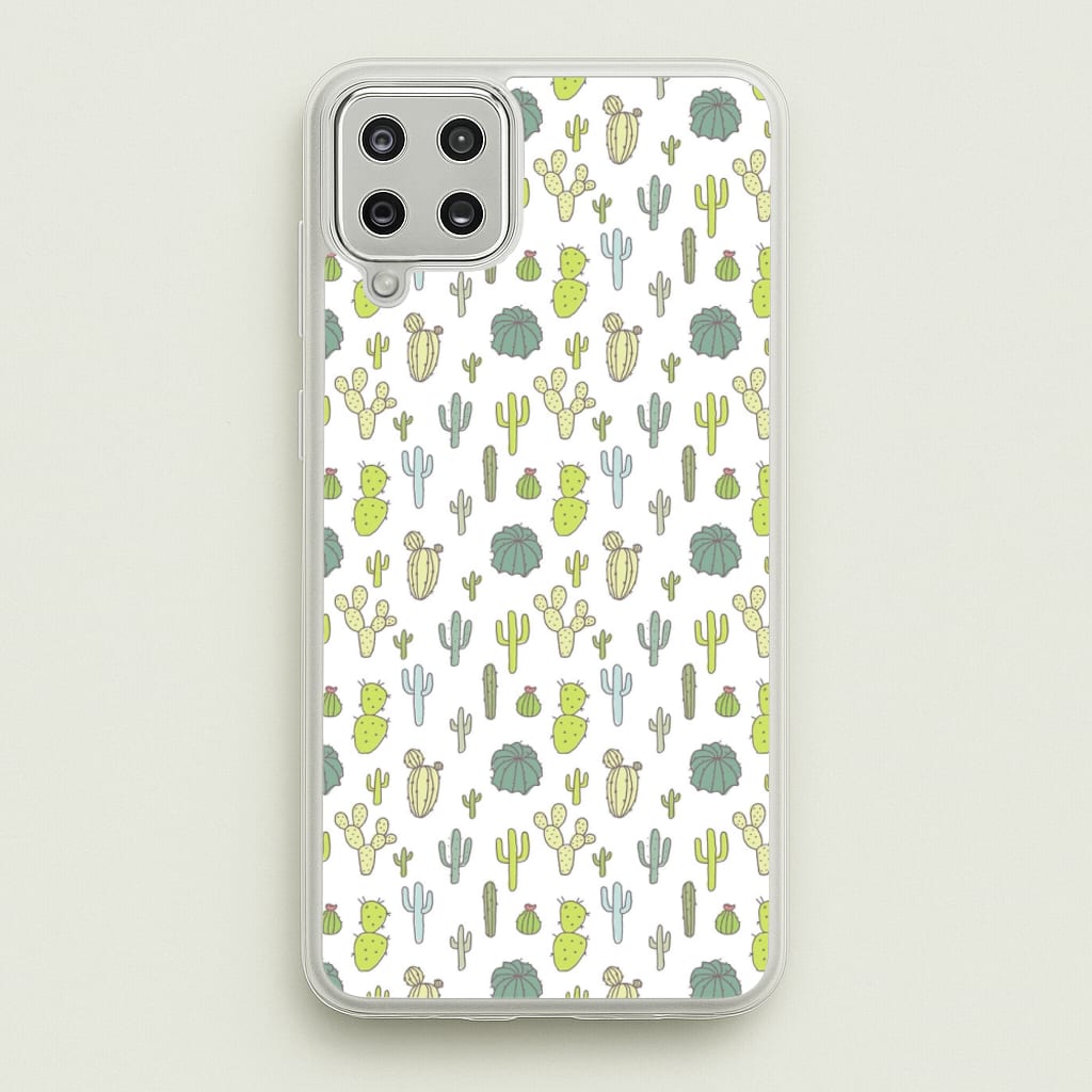 Cactus Pattern - Phone Case for Galaxy A12