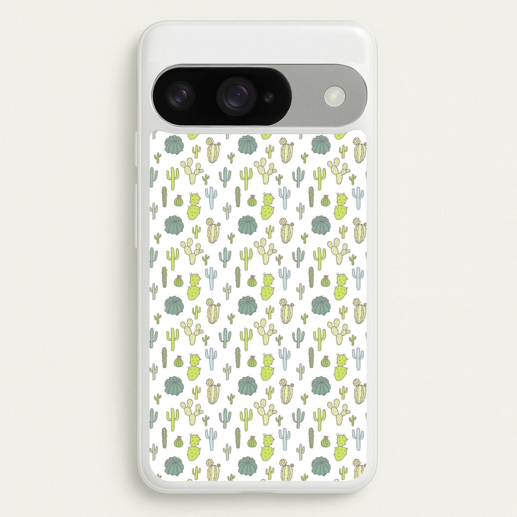 Cactus Pattern Phone Case for Google Pixel 10 / 10 Pro