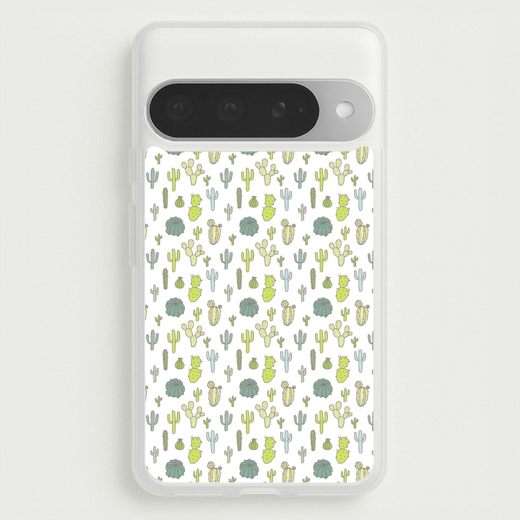 Cactus Pattern Phone Case for Google Pixel 10 Pro XL