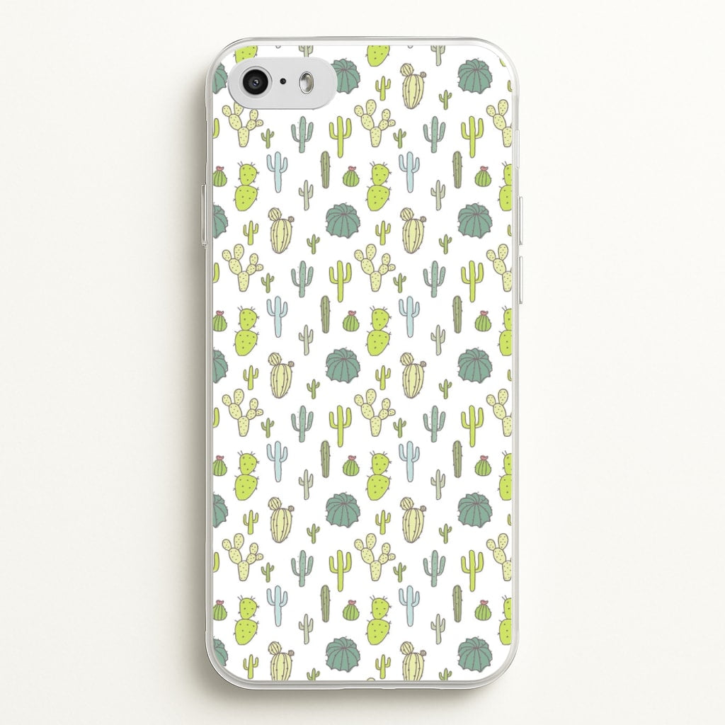 Cactus Pattern - Phone Case for iPhone 5 / 5s / SE 2016