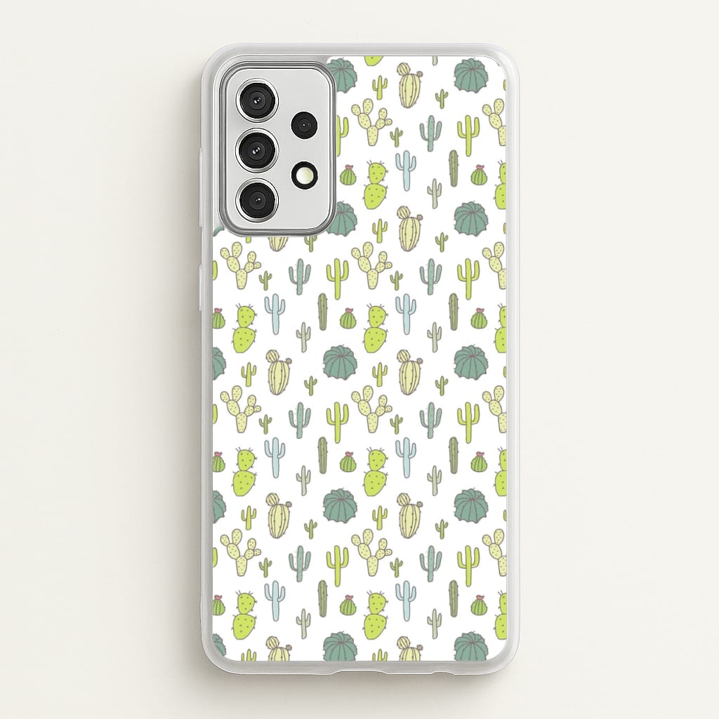 Cactus Pattern - Phone Case for Galaxy A52 / A52s