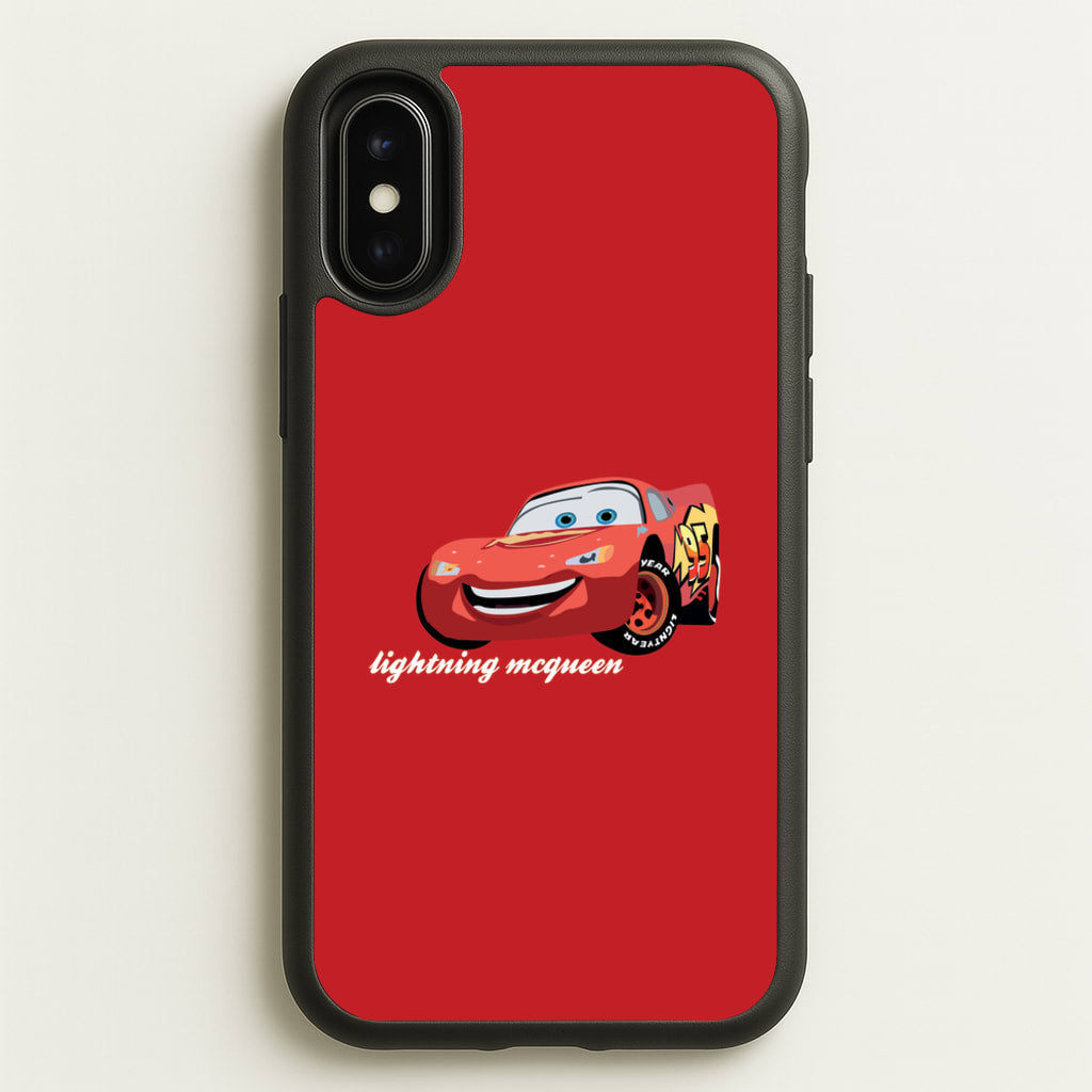 Lightning - Cars Phone Case for iPhone X / XS
