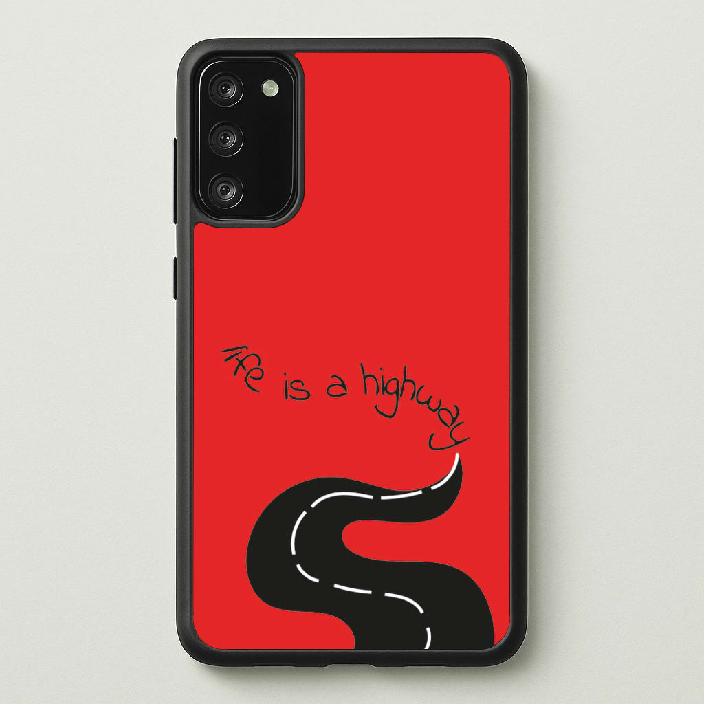 Life Is A Highway - Cars - Cars Phone Case for Galaxy S20