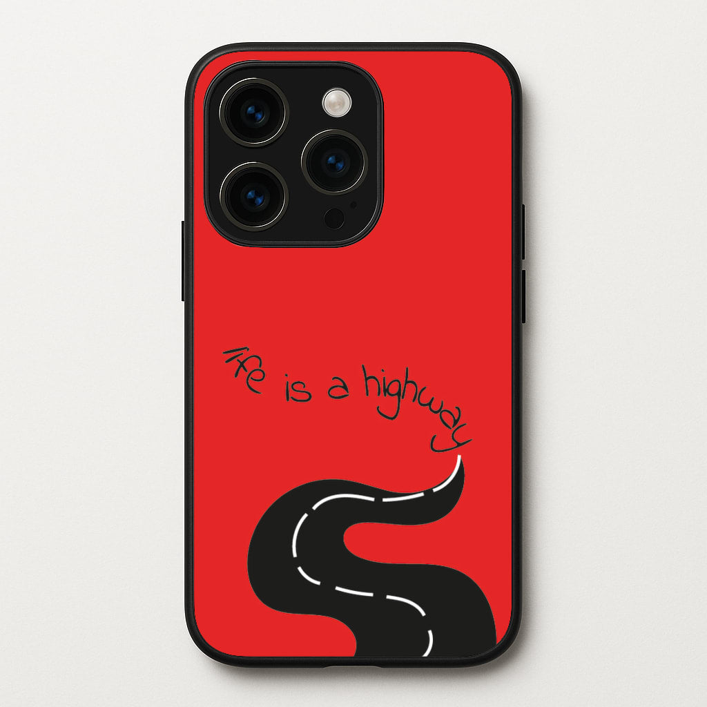 Life Is A Highway - Cars - Cars Phone Case for iPhone 15 Pro