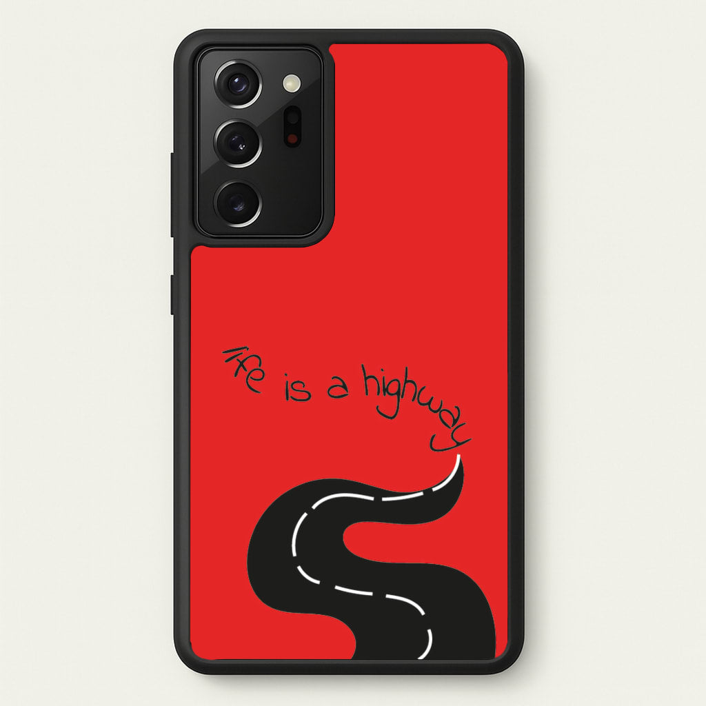 Life Is A Highway - Cars - Cars Phone Case for Galaxy Note 20 Ultra