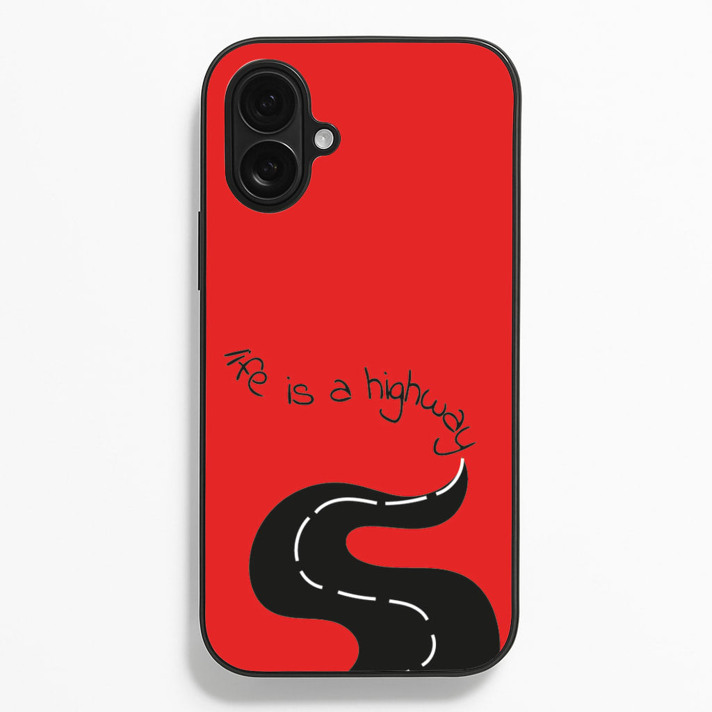 Life Is A Highway - Cars Phone Case