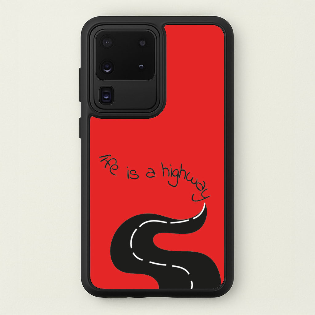 Life Is A Highway - Cars - Cars Phone Case for Galaxy S20 Ultra