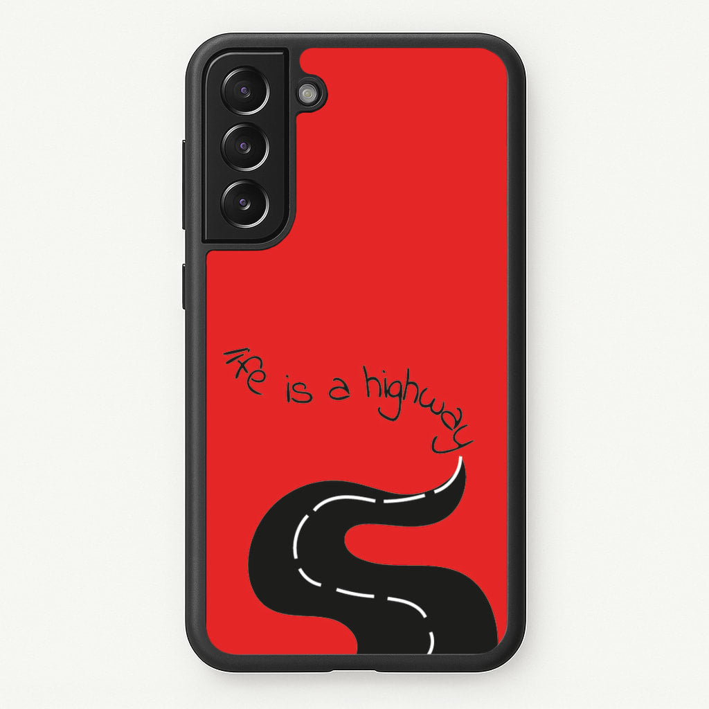 Life Is A Highway - Cars - Cars Phone Case for Galaxy S22 Plus