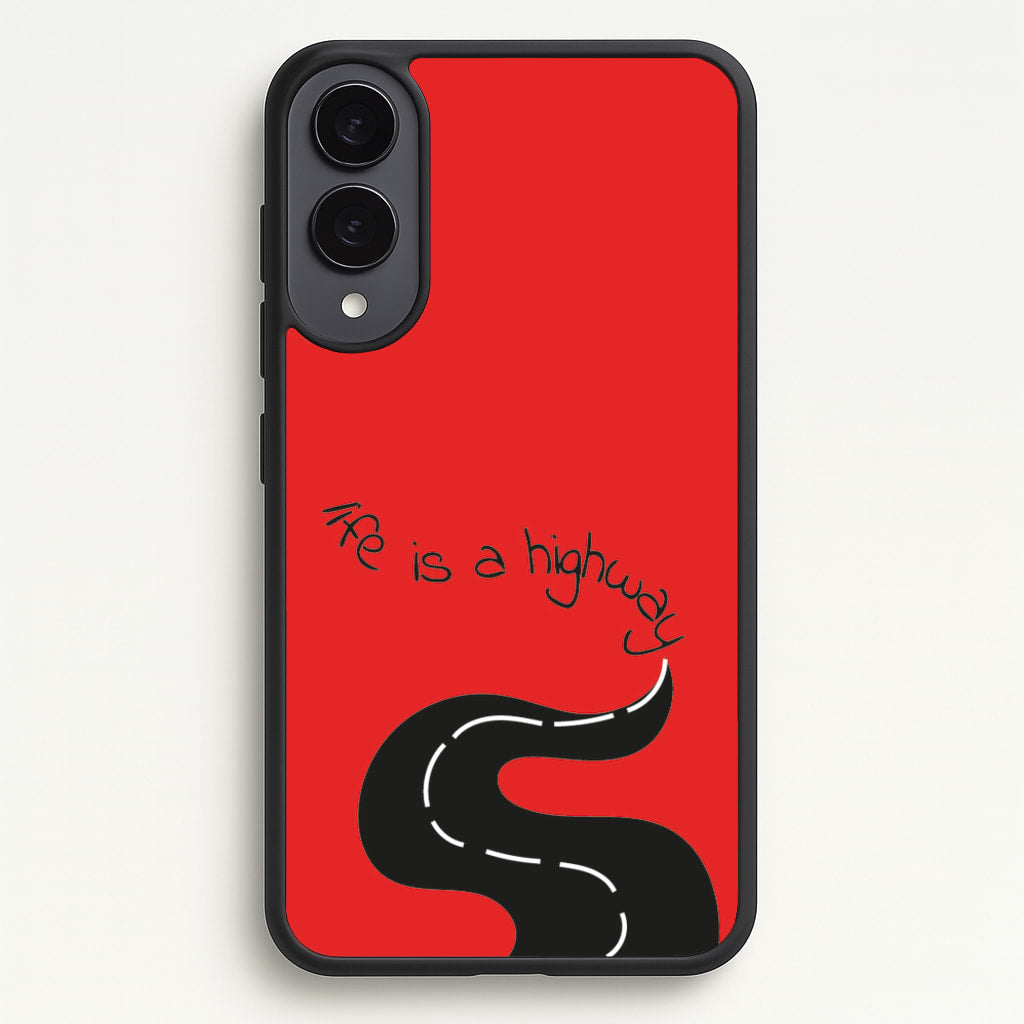 Life Is A Highway - Cars - Cars Phone Case for Galaxy S25 Edge