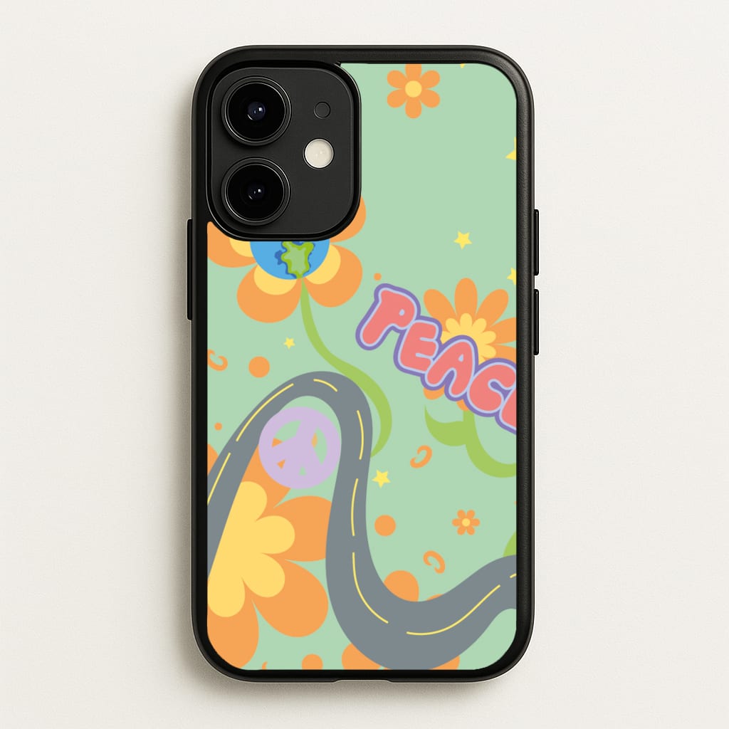 Peace - Cars - Cars Phone Case for iPhone 12 Mini