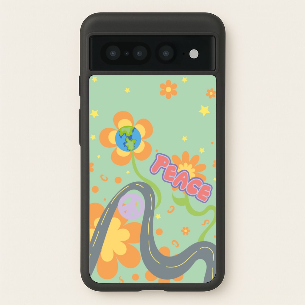 Peace - Cars - Cars Phone Case for Google Pixel 7 Pro