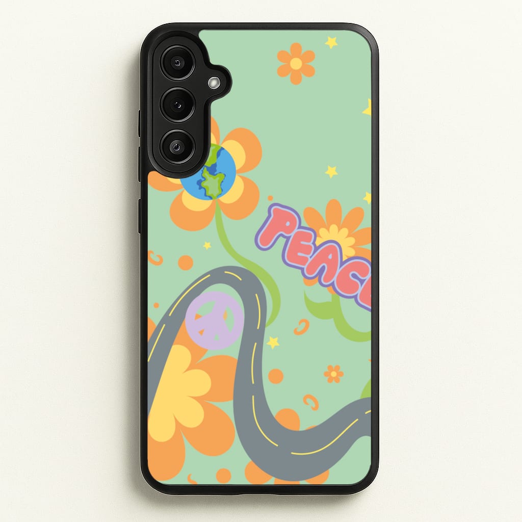 Peace - Cars - Cars Phone Case for Galaxy A34