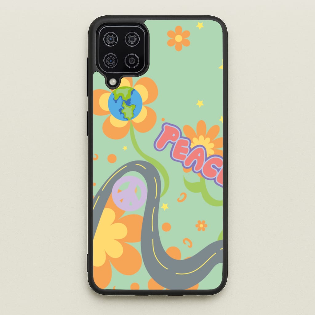 Peace - Cars - Cars Phone Case for Galaxy A12