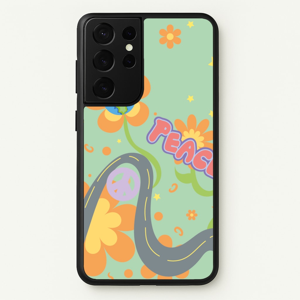 Peace - Cars - Cars Phone Case for Galaxy S21 Ultra