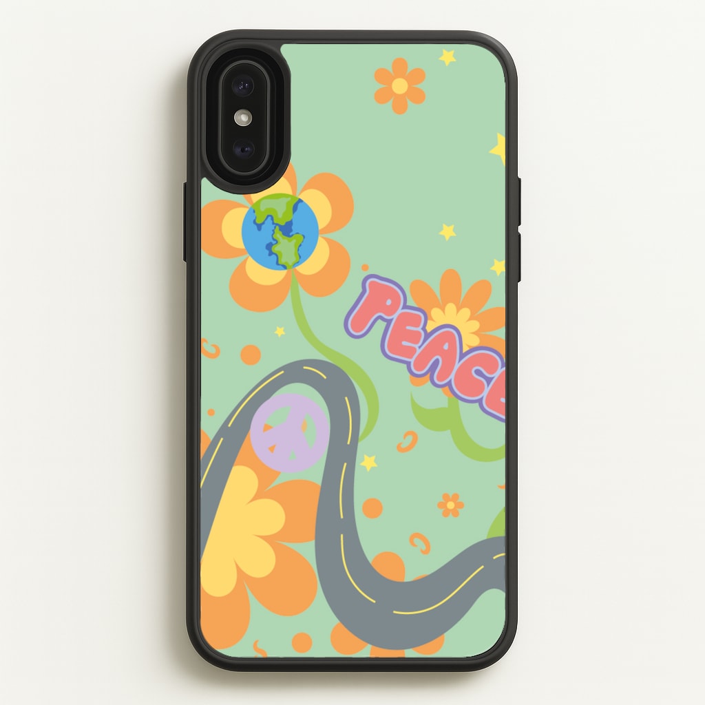 Peace - Cars - Cars Phone Case for iPhone XS Max