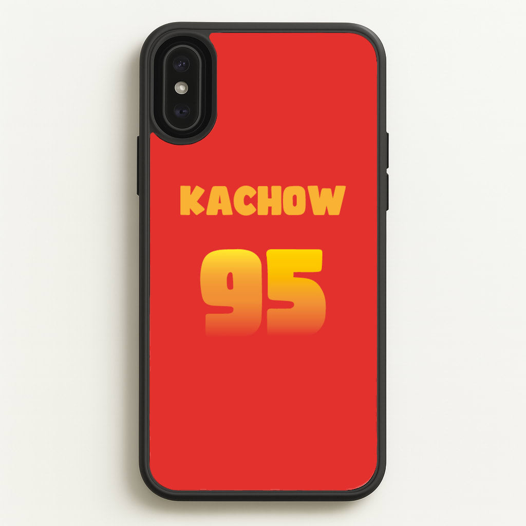 Kachow 95 - Cars - Cars Phone Case for iPhone XS Max