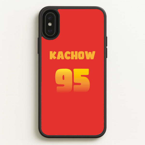 Kachow 95 - Cars - Cars Phone Case for iPhone XS Max