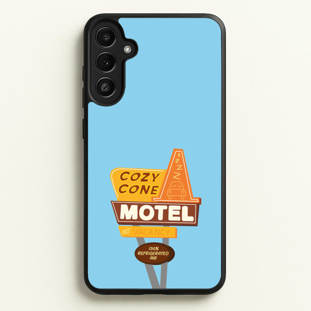 Cozy Cone Motel - Cars - Cars Phone Case for Galaxy A34