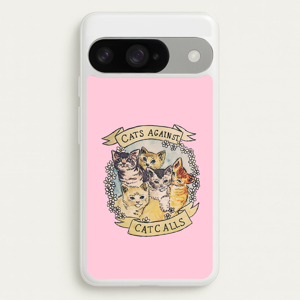Cats Against Cat Calls Phone Case for Google Pixel 10 / 10 Pro