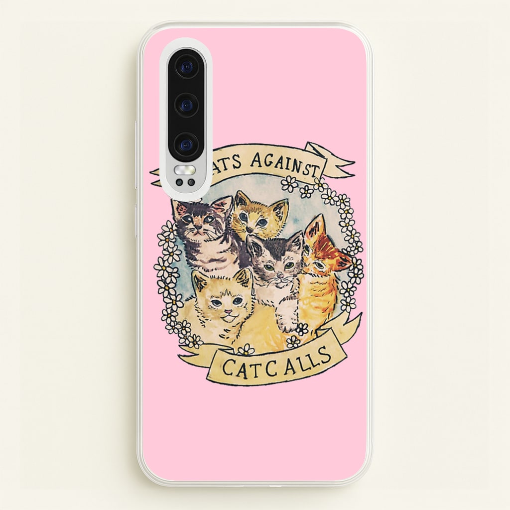 Cats Against Cat Calls - Phone Case for Huawei P30