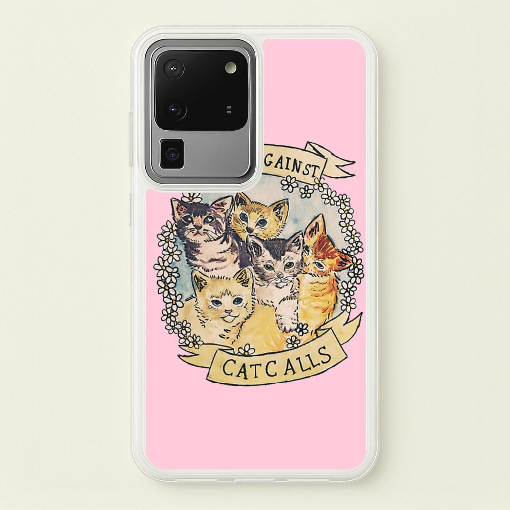 Cats Against Cat Calls - Phone Case for Galaxy S20 Ultra