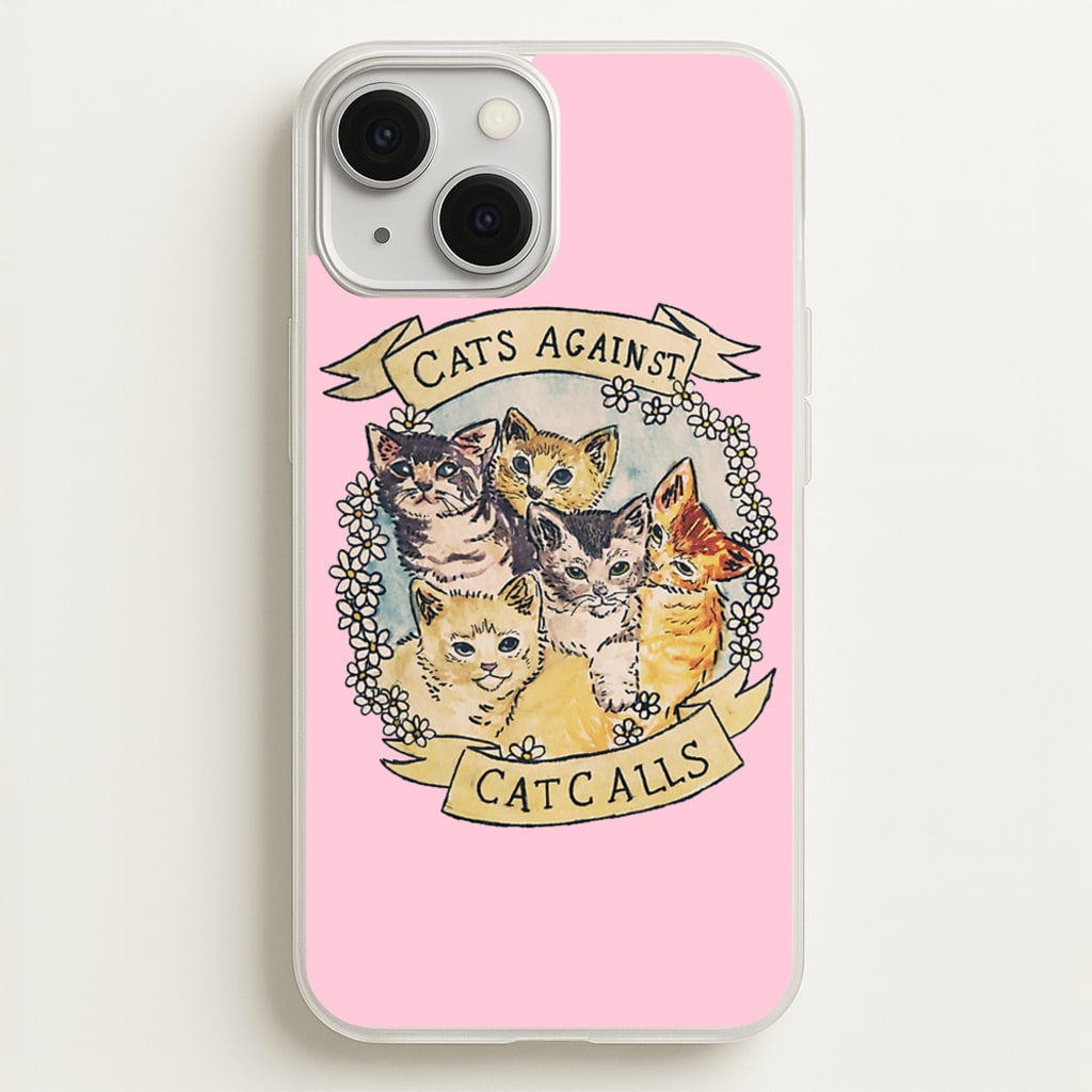 Cats Against Cat Calls - Phone Case for iPhone 13 Mini