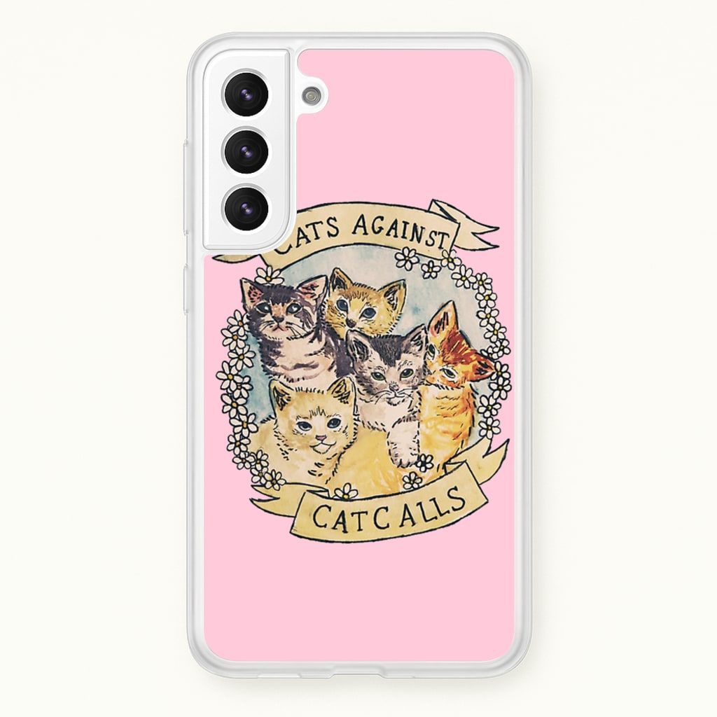 Cats Against Cat Calls - Phone Case for Galaxy S21 Plus