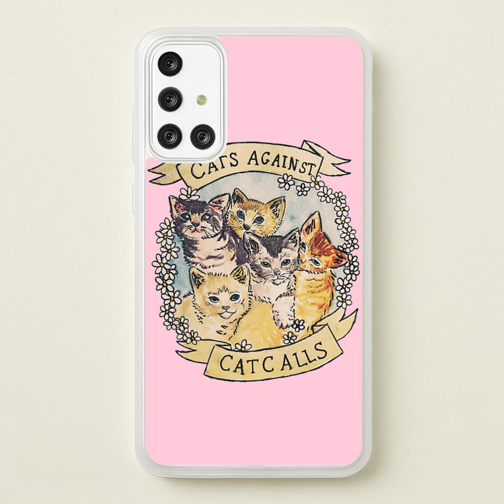 Cats Against Cat Calls - Phone Case for Galaxy A71