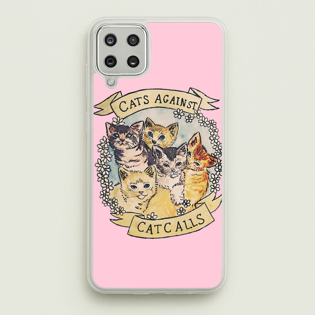 Cats Against Cat Calls - Phone Case for Galaxy A12