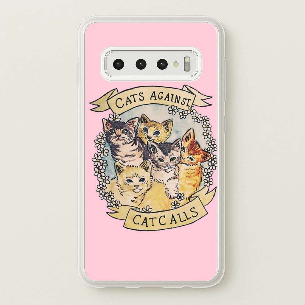 Cats Against Cat Calls - Phone Case for Galaxy S10