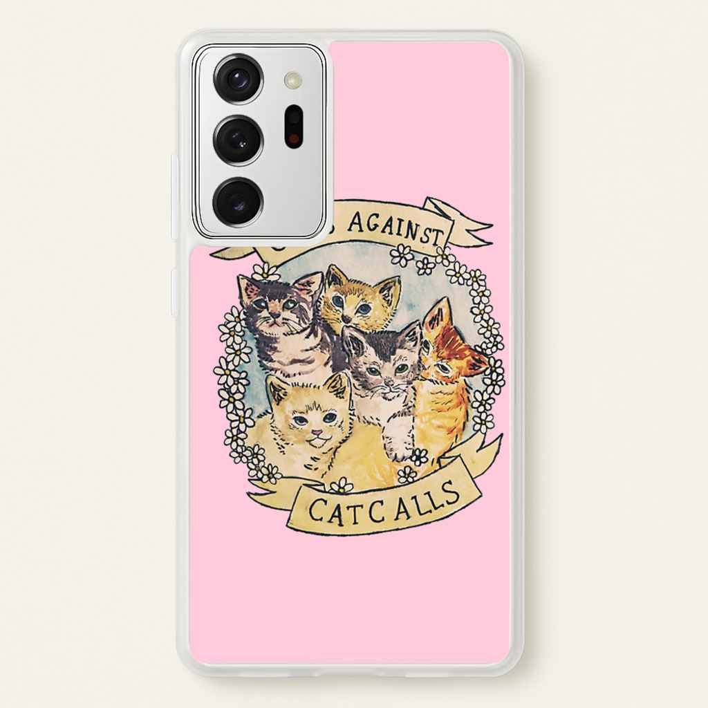 Cats Against Cat Calls - Phone Case for Galaxy Note 20 Ultra