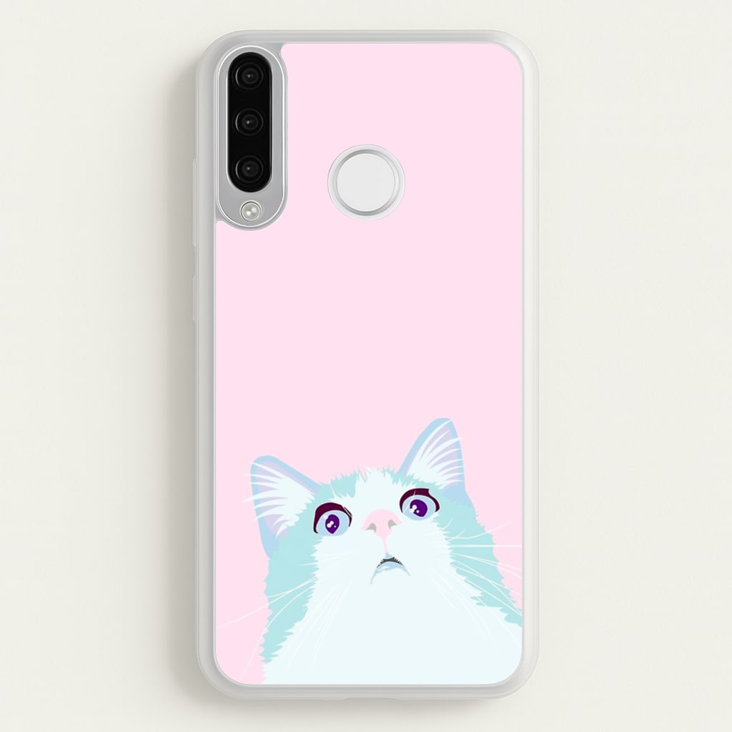Curious Cat - Phone Case for Huawei P30 Lite