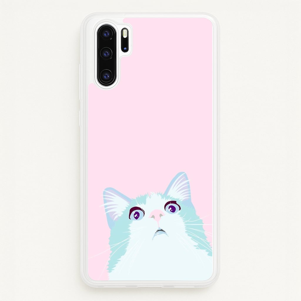 Curious Cat - Phone Case for Huawei P30 Pro