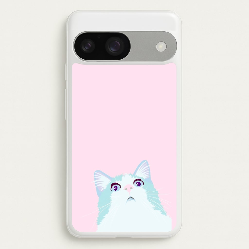 Curious Cat - Phone Case for Google Pixel 9 / 9 Pro