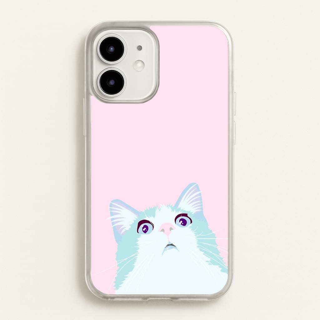 Curious Cat - Phone Case for iPhone 12 / 12 Pro