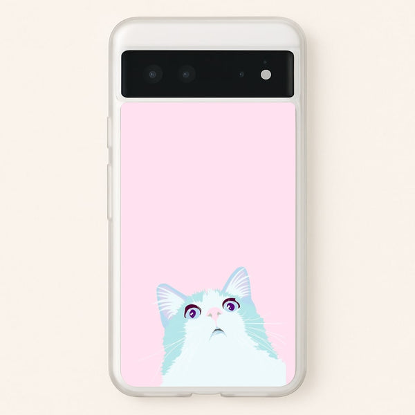Curious Cat - Phone Case for Google Pixel 6