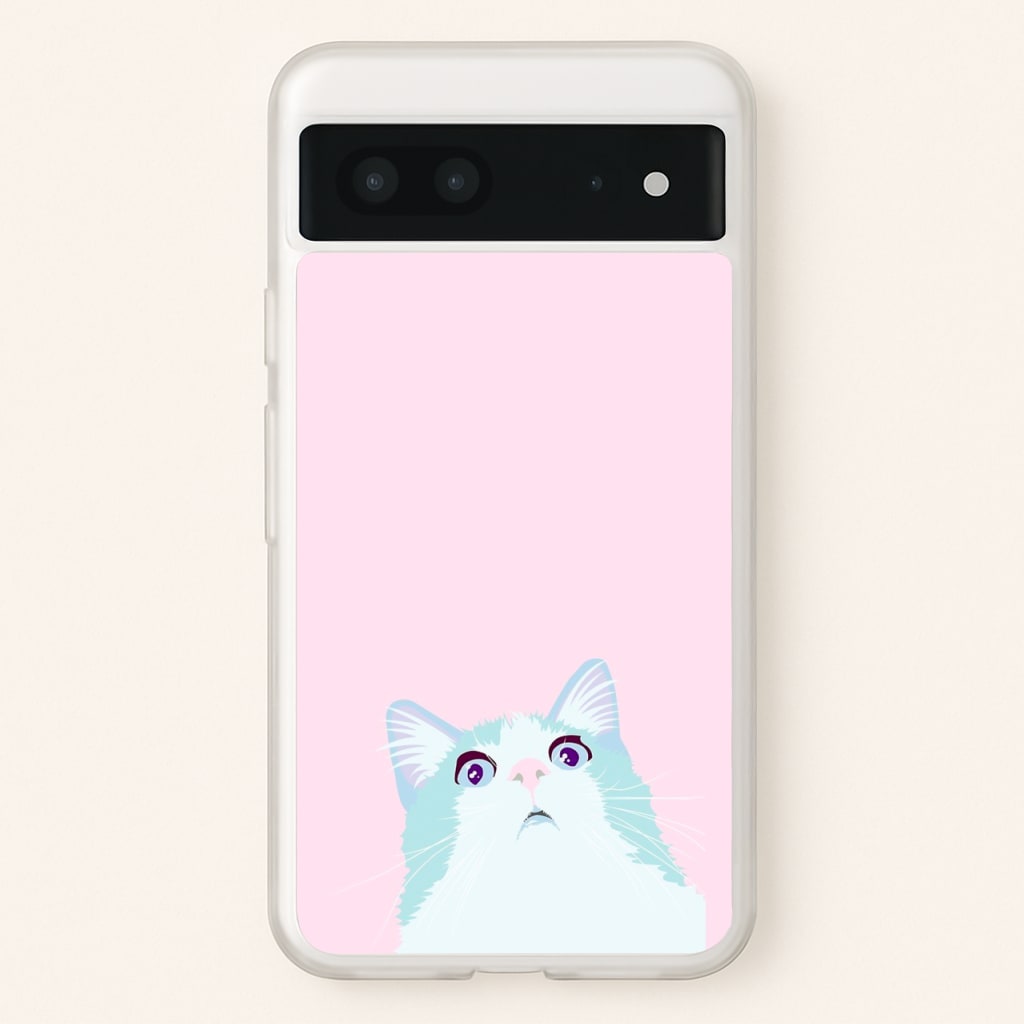 Curious Cat - Phone Case for Google Pixel 7