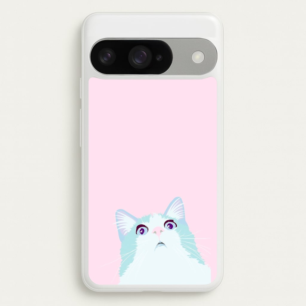 Curious Cat Phone Case for Google Pixel 10 / 10 Pro